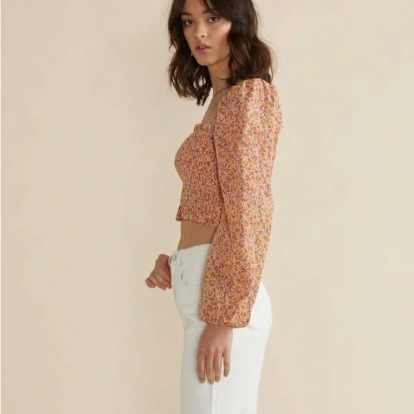 Mink Pink Morwell Floral Top - Picture 3 of 4